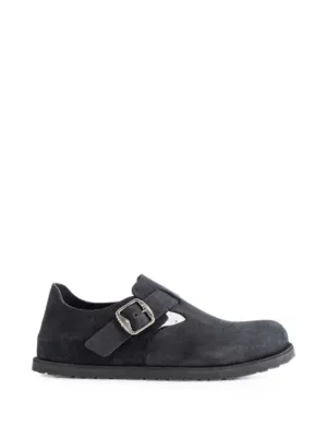 BIRKENSTOCK 1774 Becomes Berlin Maria Suede Mules | Black