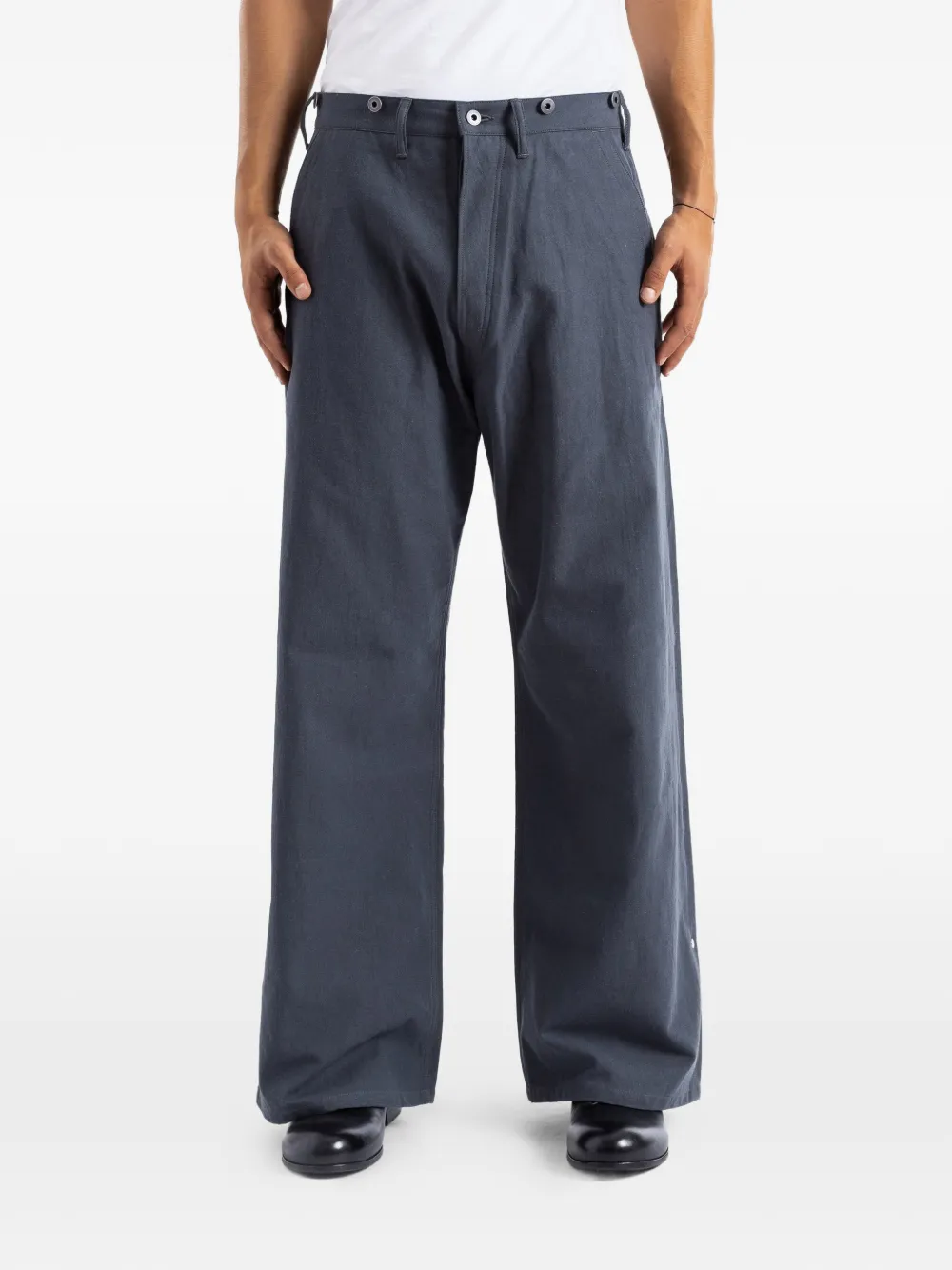 TAIGA TAKAHASHI Engineer work trousers - Grigio