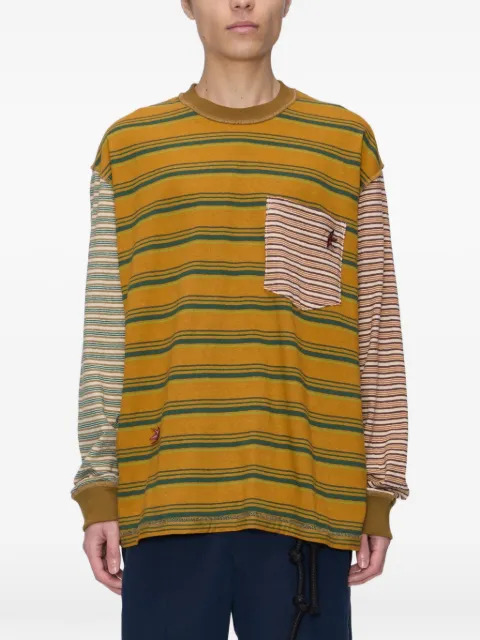 Song For The Mute sudadera a rayas