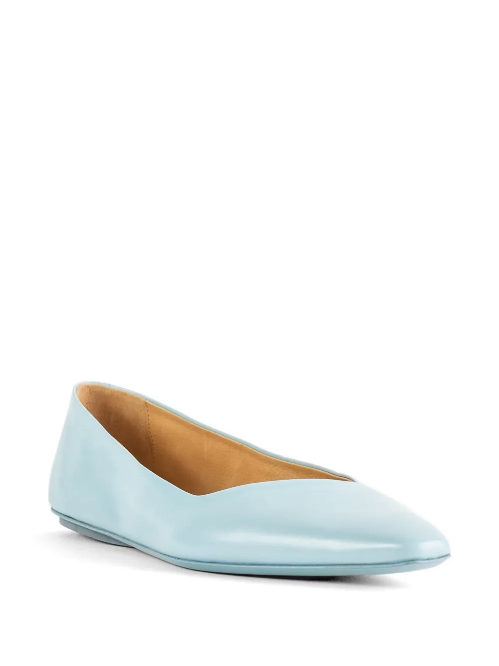 Marsèll Cazzuola pointed-toe ballet flats Blauw