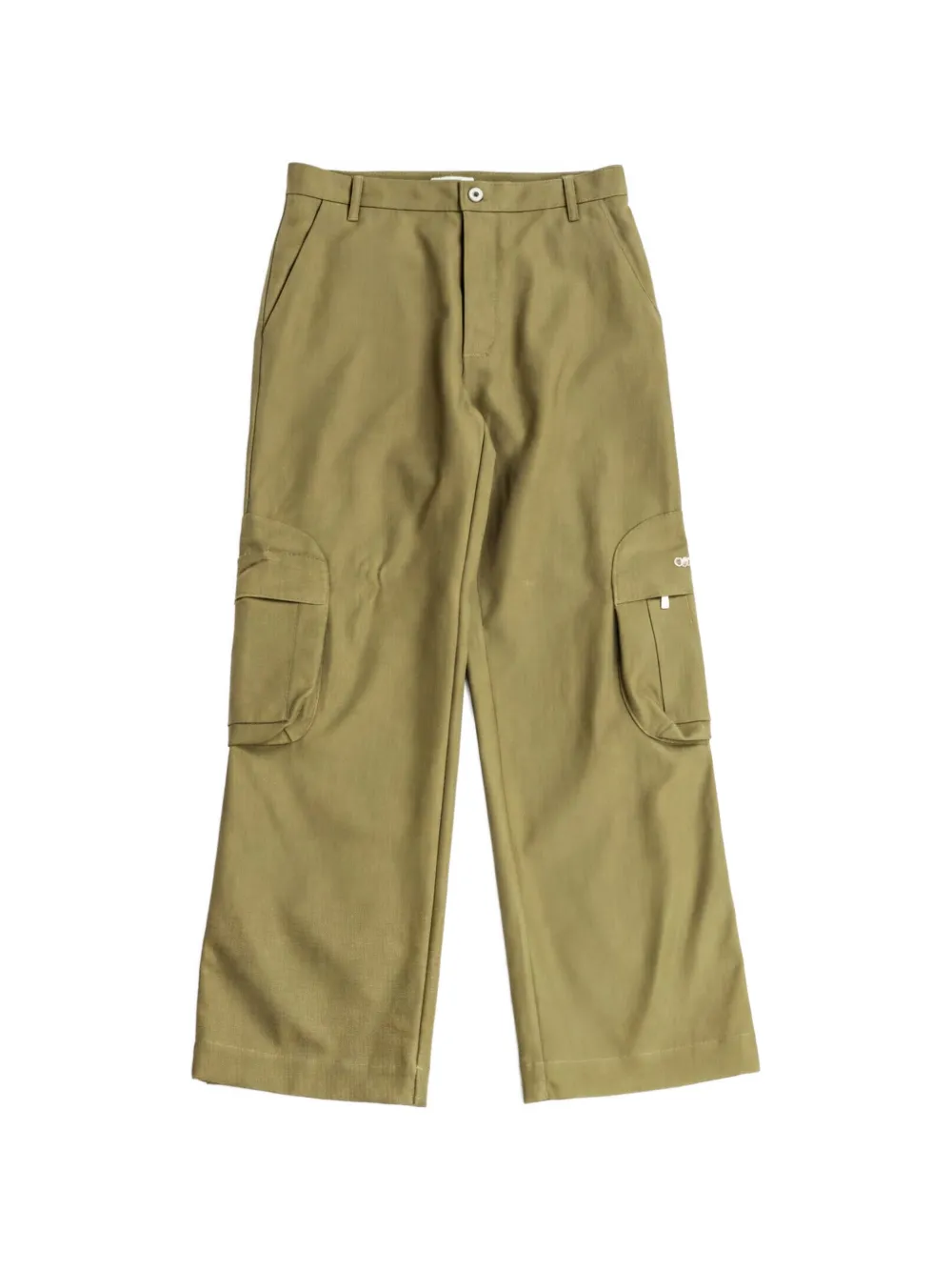 Off-White multi-pocket cargo pants | Brown | Image 1