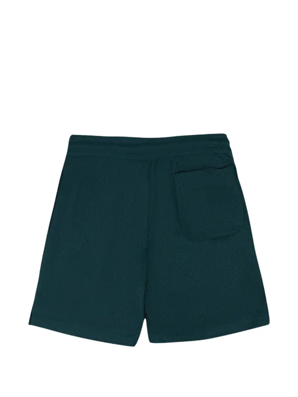 Aimé Leon Dore logo-print mesh-texture Shorts | Green | FARFETCH