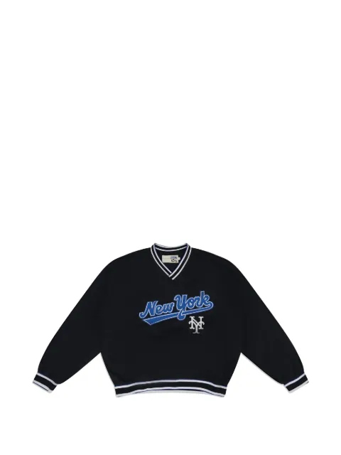Aimé Leon Dore x New York Mets V-neck sweatshirt