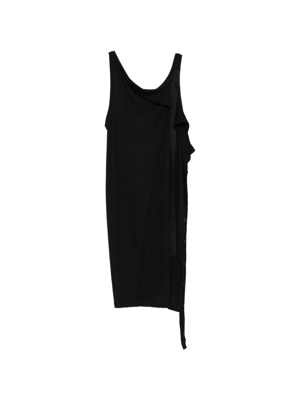 Yohji Yamamoto Abito smanicato in lana - Nero