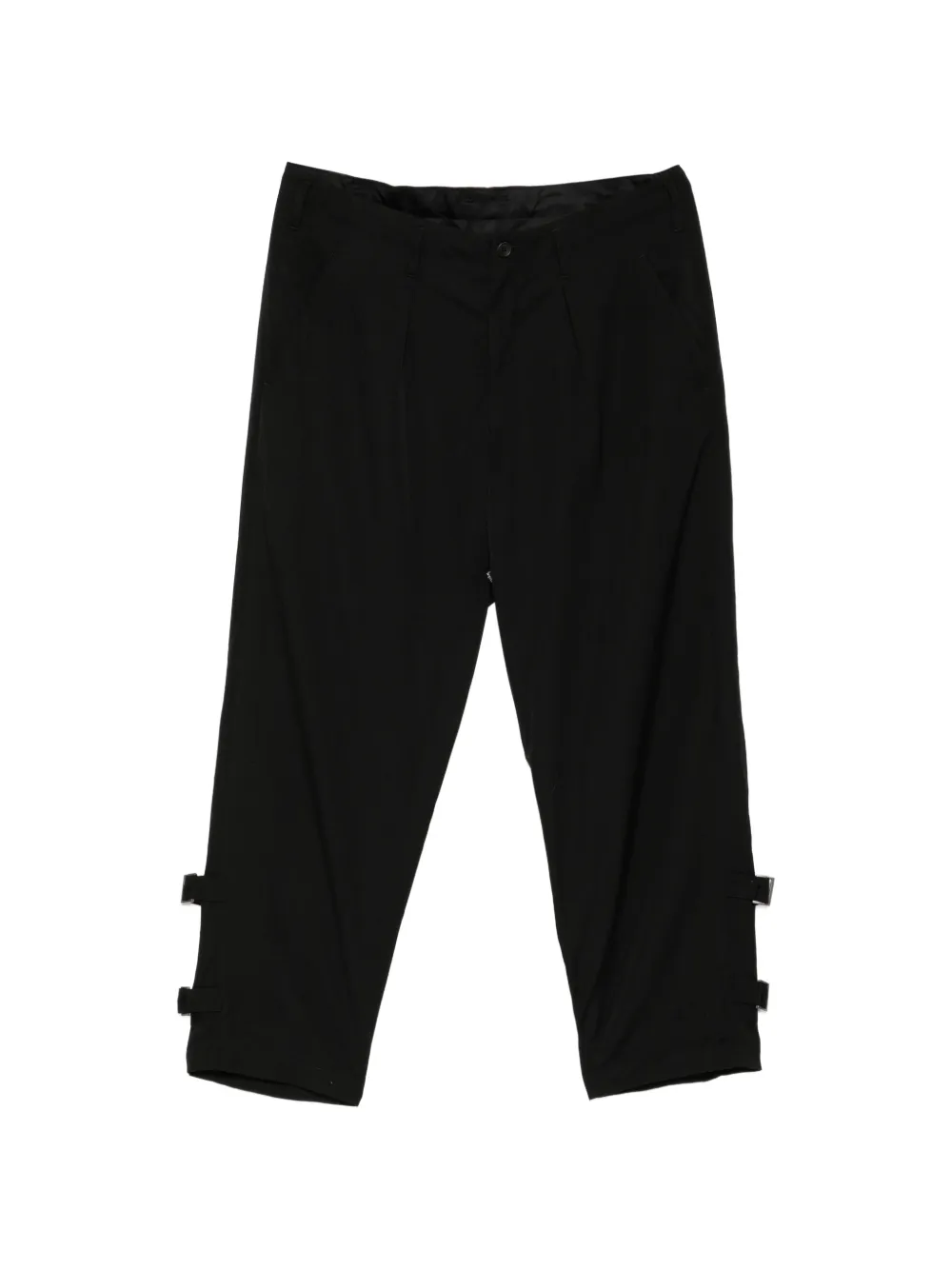 Yohji Yamamoto gabardine trousers - Nero