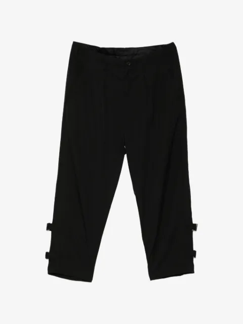 Yohji Yamamoto gabardine trousers