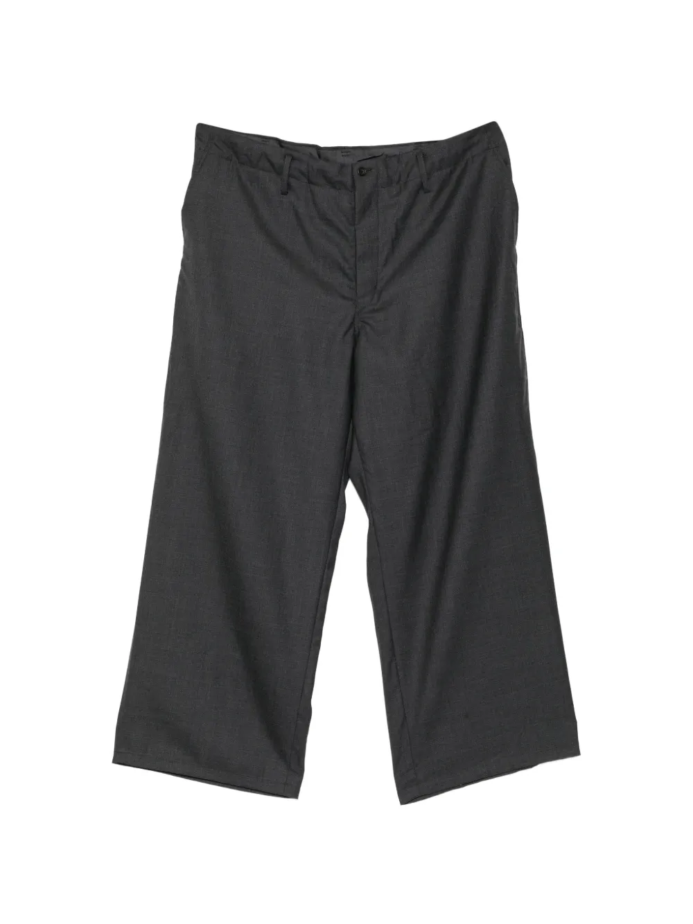 Yohji Yamamoto Pantaloni a gamba ampia - Grigio