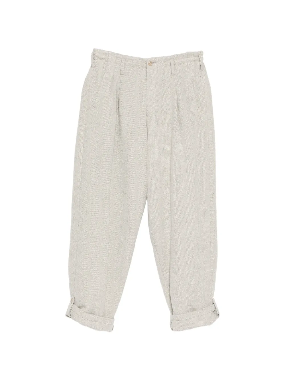 Yohji Yamamoto Hose mit Bundfalten - Nude