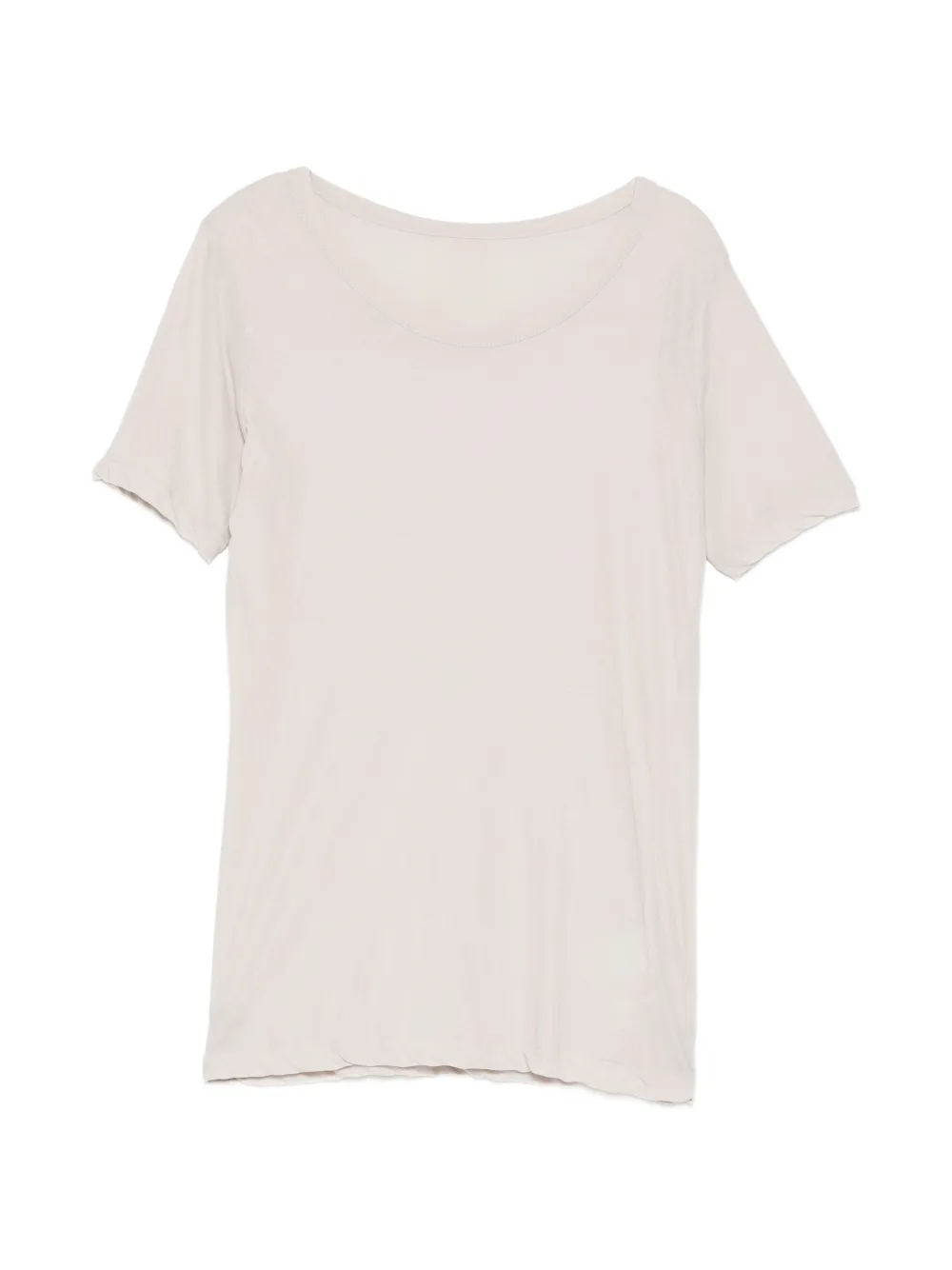Yohji Yamamoto T-shirt in jersey - Toni neutri