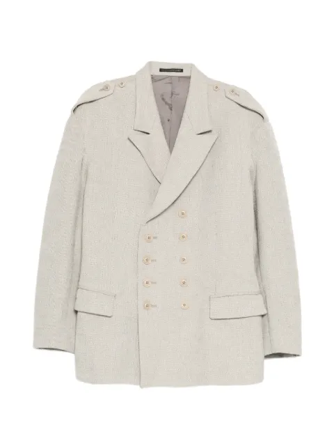 Yohji Yamamoto hand span double breasted jacket