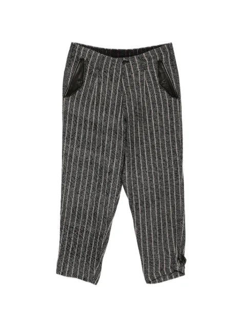 Yohji Yamamoto pantalones a rayas