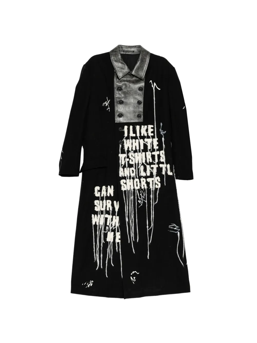 Yohji Yamamoto Cappotto Switch W - Nero
