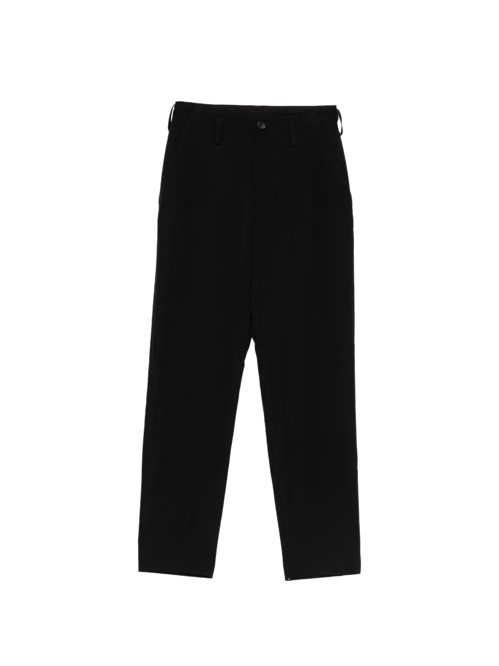 Yohji Yamamoto Pantaloni con bottoni - Nero