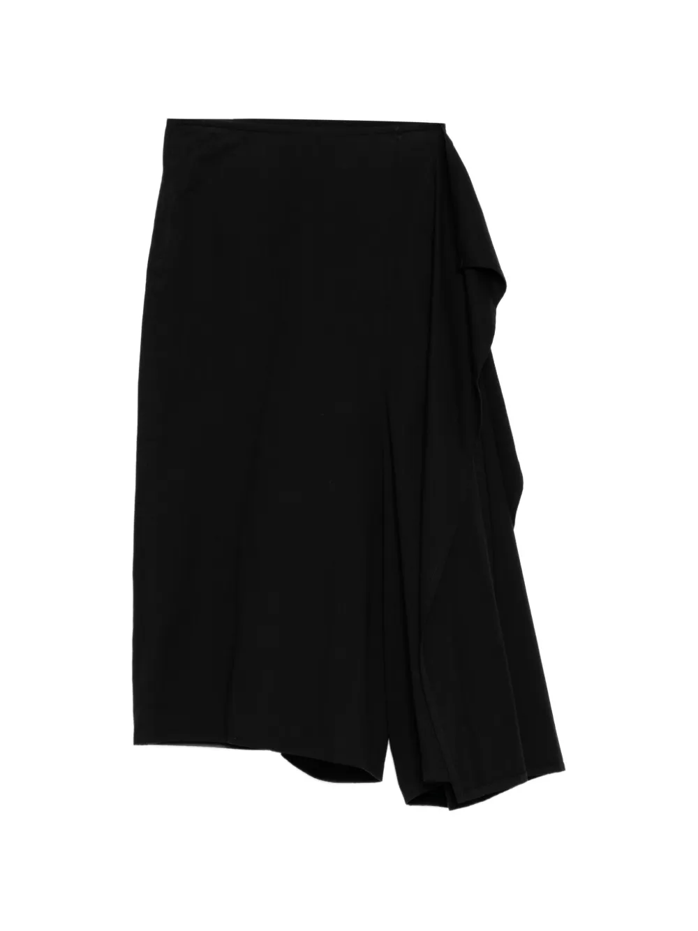 Yohji Yamamoto twill trousers - Nero
