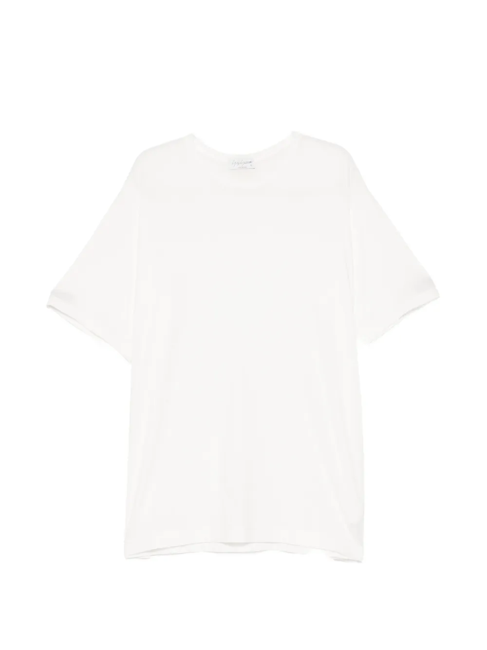Yohji Yamamoto T-shirt in cotone - Bianco