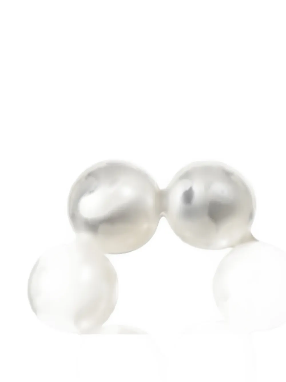 Sophie Bille Brahe Petite Luna pearl earring - Gold