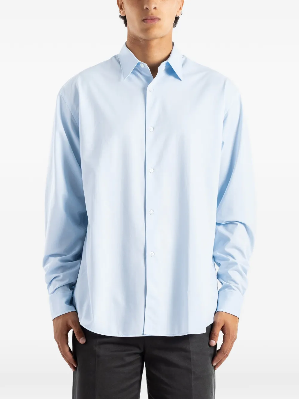 KANEMASA PHIL Modest oversized shirt - Blu