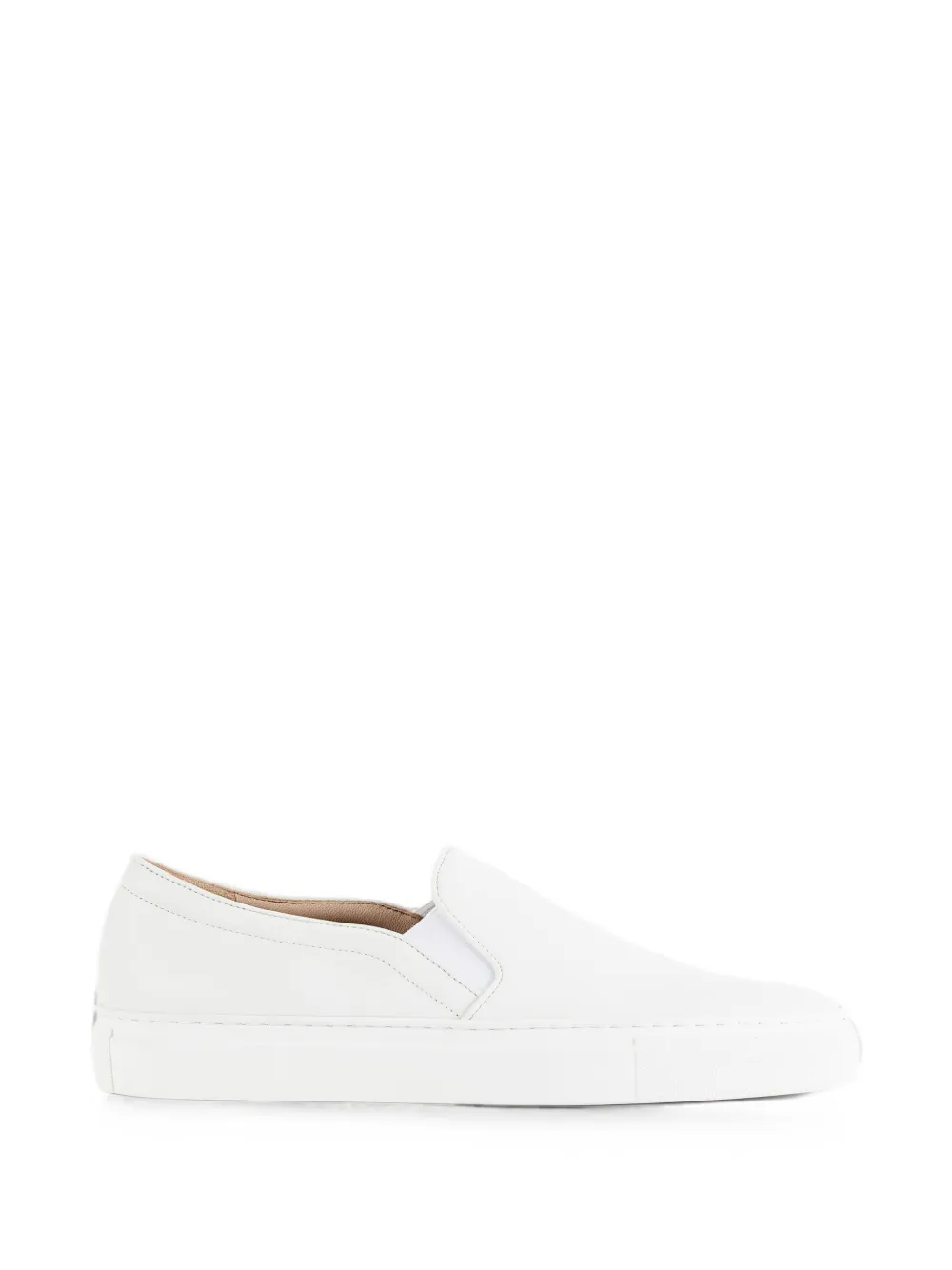 brightway leather slip-on sneakers - Bianco