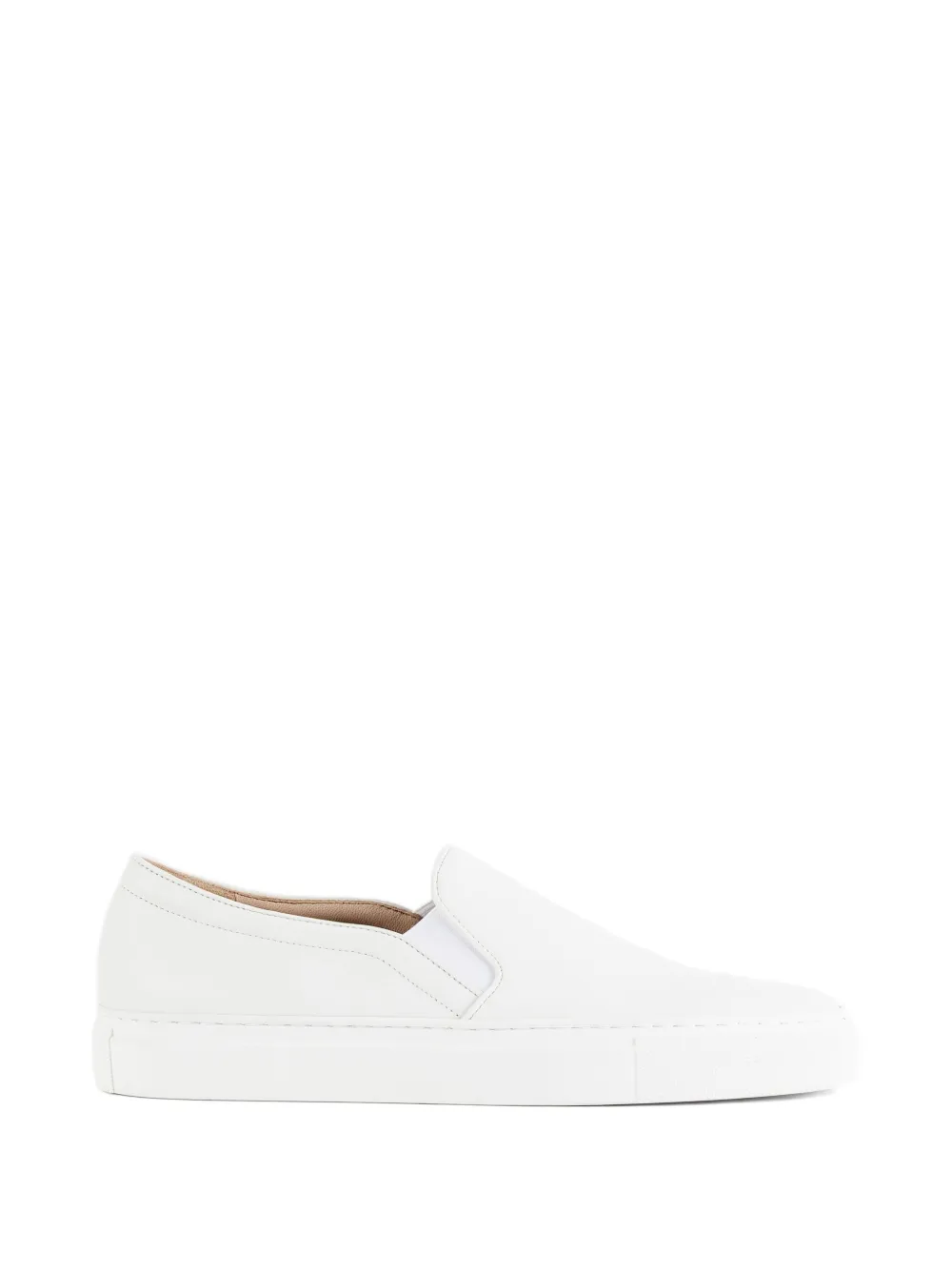 brightway leather slip-on sneakers - Bianco