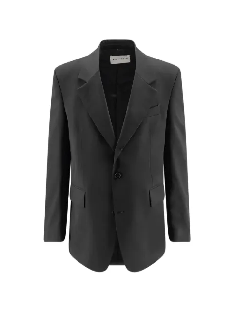 AMARANTO  single-breasted two-button blazer
