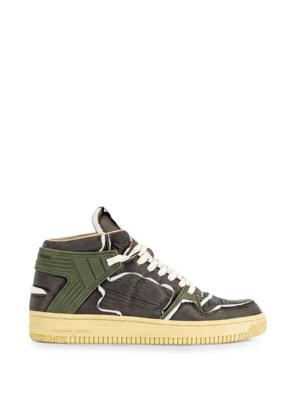 Philippe Model Paris La Grande Mid panelled sneakers Grijs