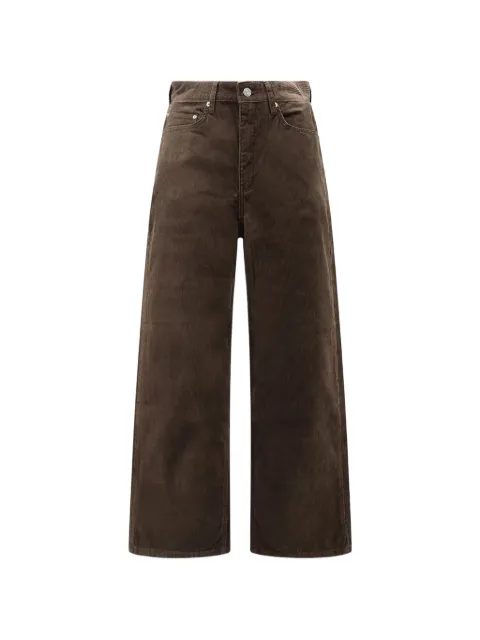 DUNST pantalones anchos de pana