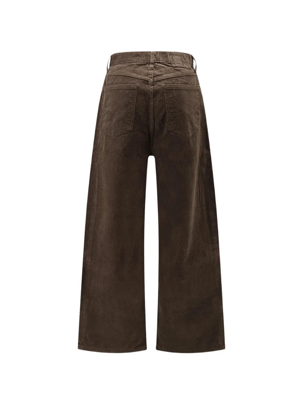 DUNST corduroy wide-leg trousers Bruin