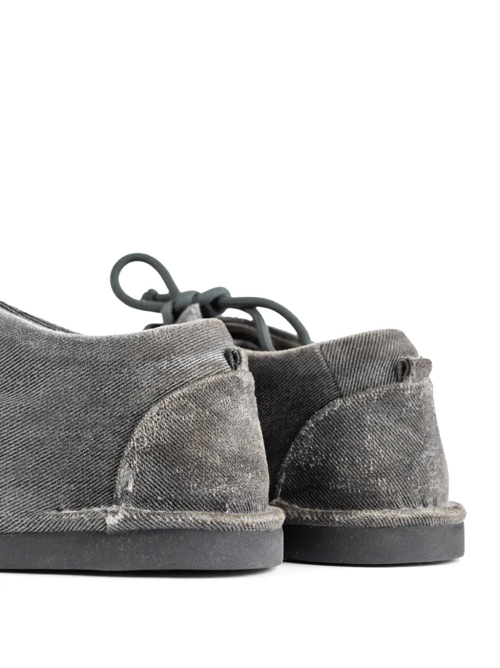 Marsèll Sancrespella denim derby shoes Grijs