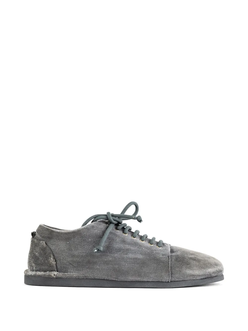 Marsèll Sancrespella denim derby shoes - Grigio