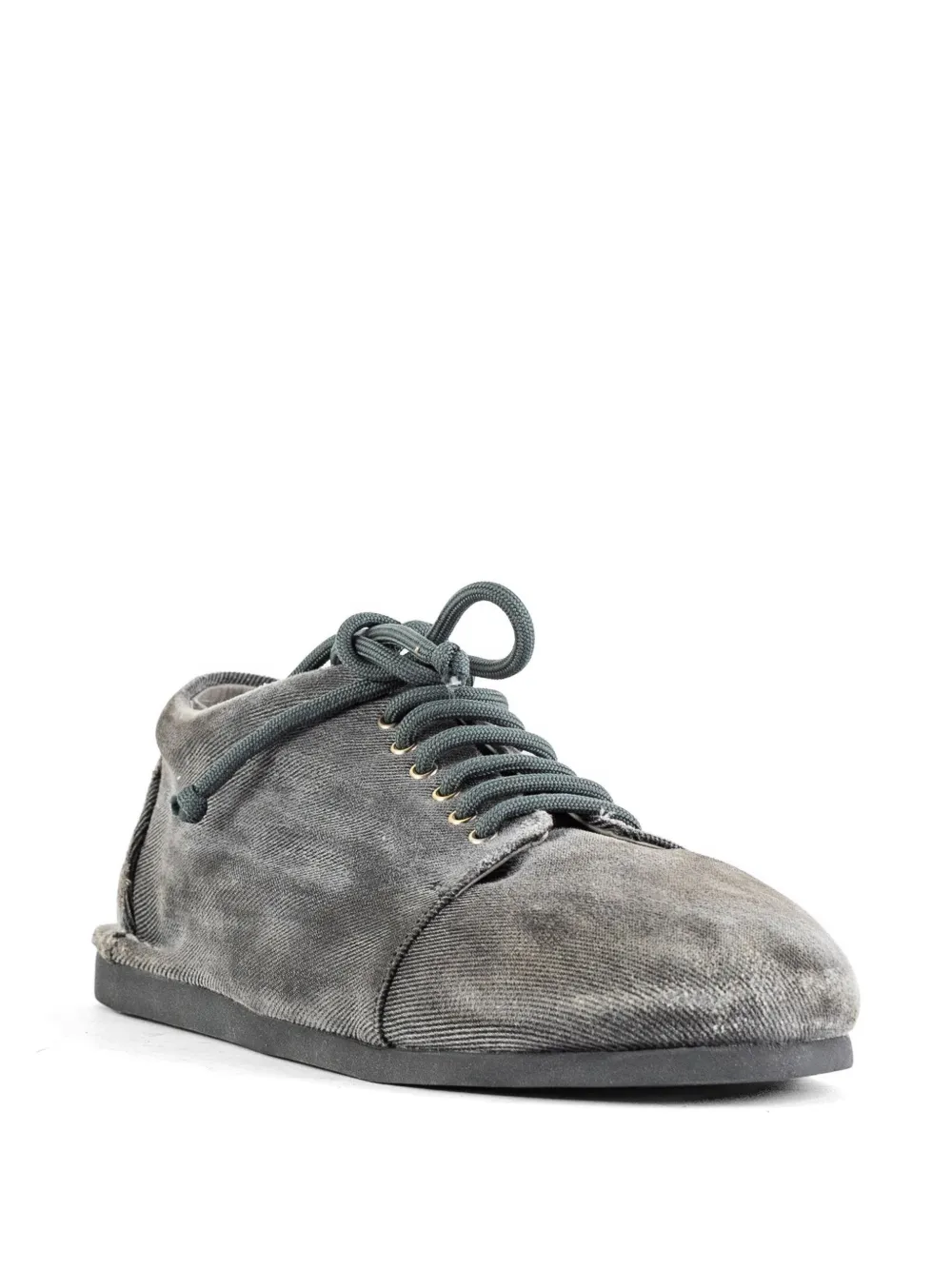 Marsèll Sancrespella denim derby shoes Grijs