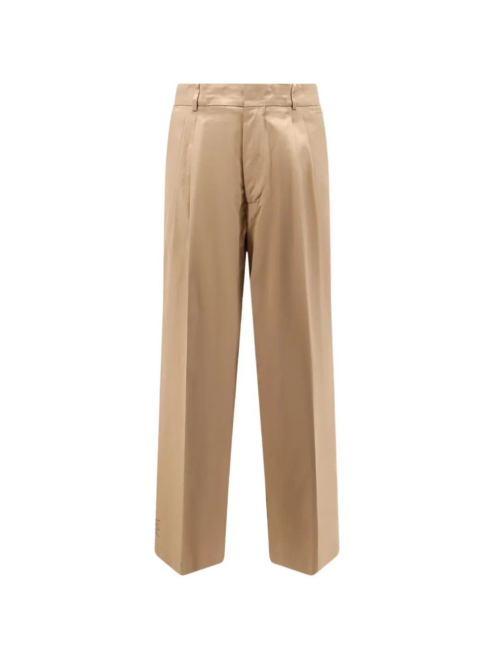 AMARANTO pleated wide-leg trousers - Toni neutri