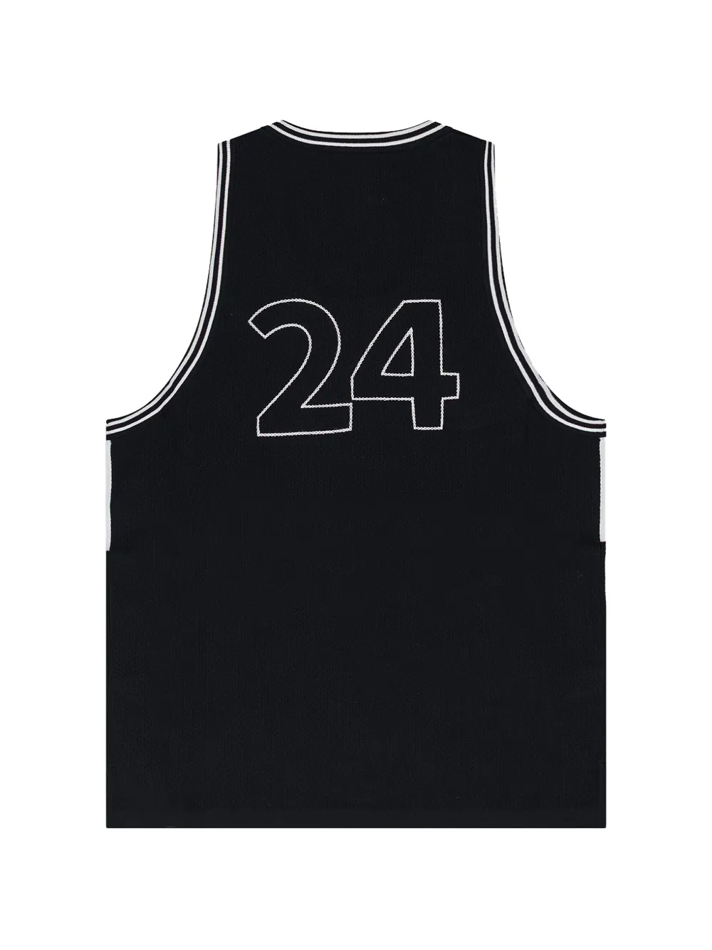 Aimé Leon Dore Logo-embroidered Knit Jersey in Black, view 2