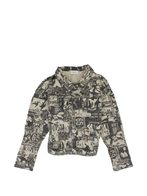 Supreme License Plate Denim Jacket | Blue | FARFETCH