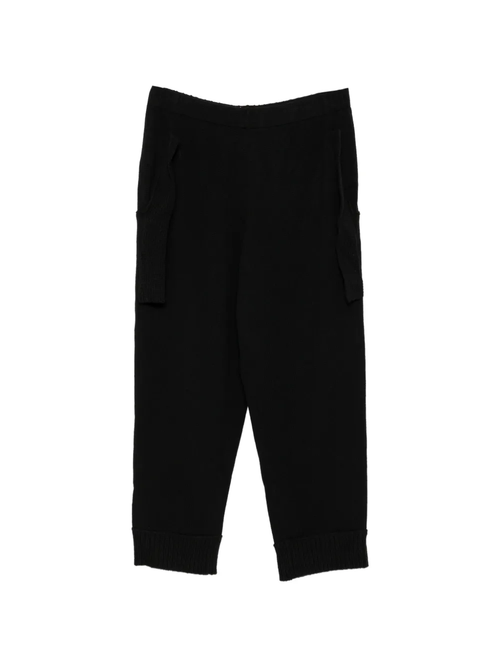 Yohji Yamamoto Pantaloni a coste - Nero
