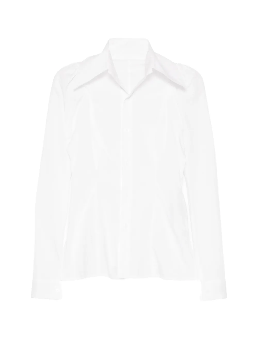 Yohji Yamamoto Camicia con maniche a palloncino - Bianco