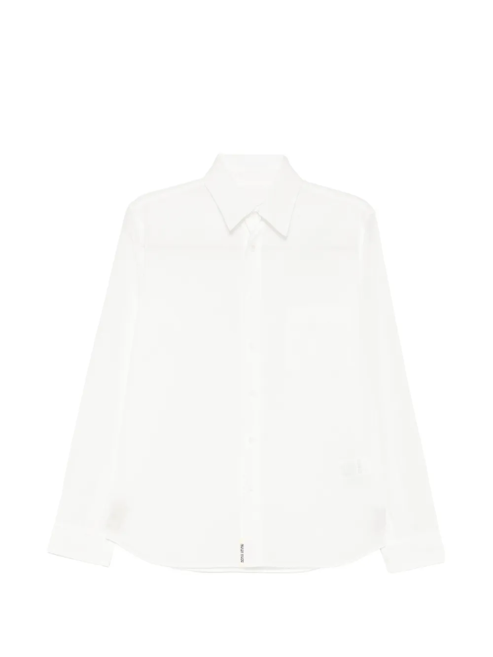 Yohji Yamamoto Camicia con colletto rimovibile - Nero