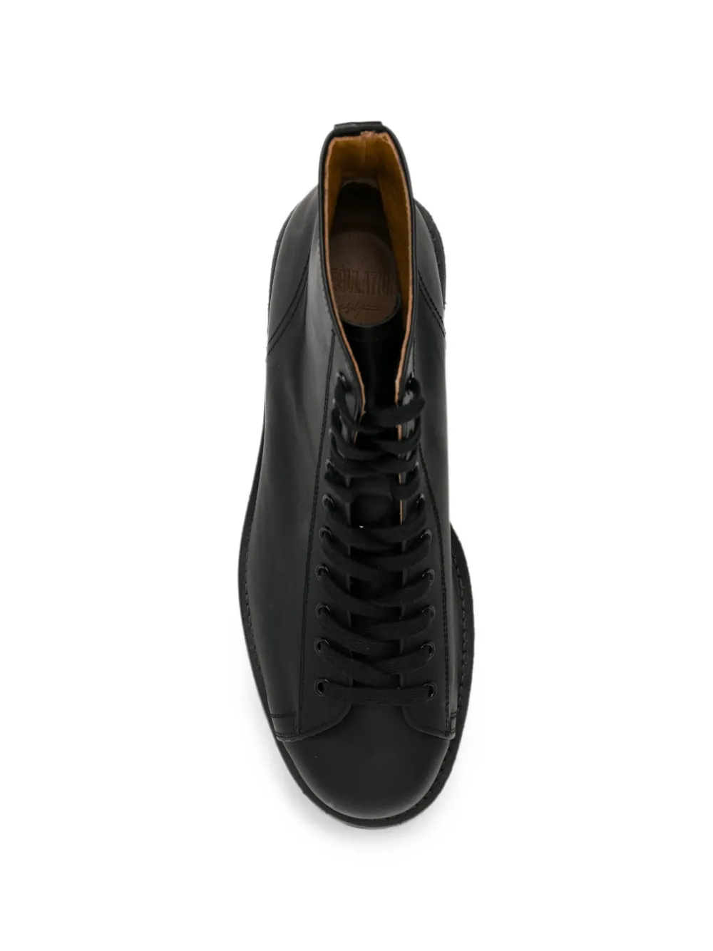 Yohji Yamamoto Mat boots Zwart