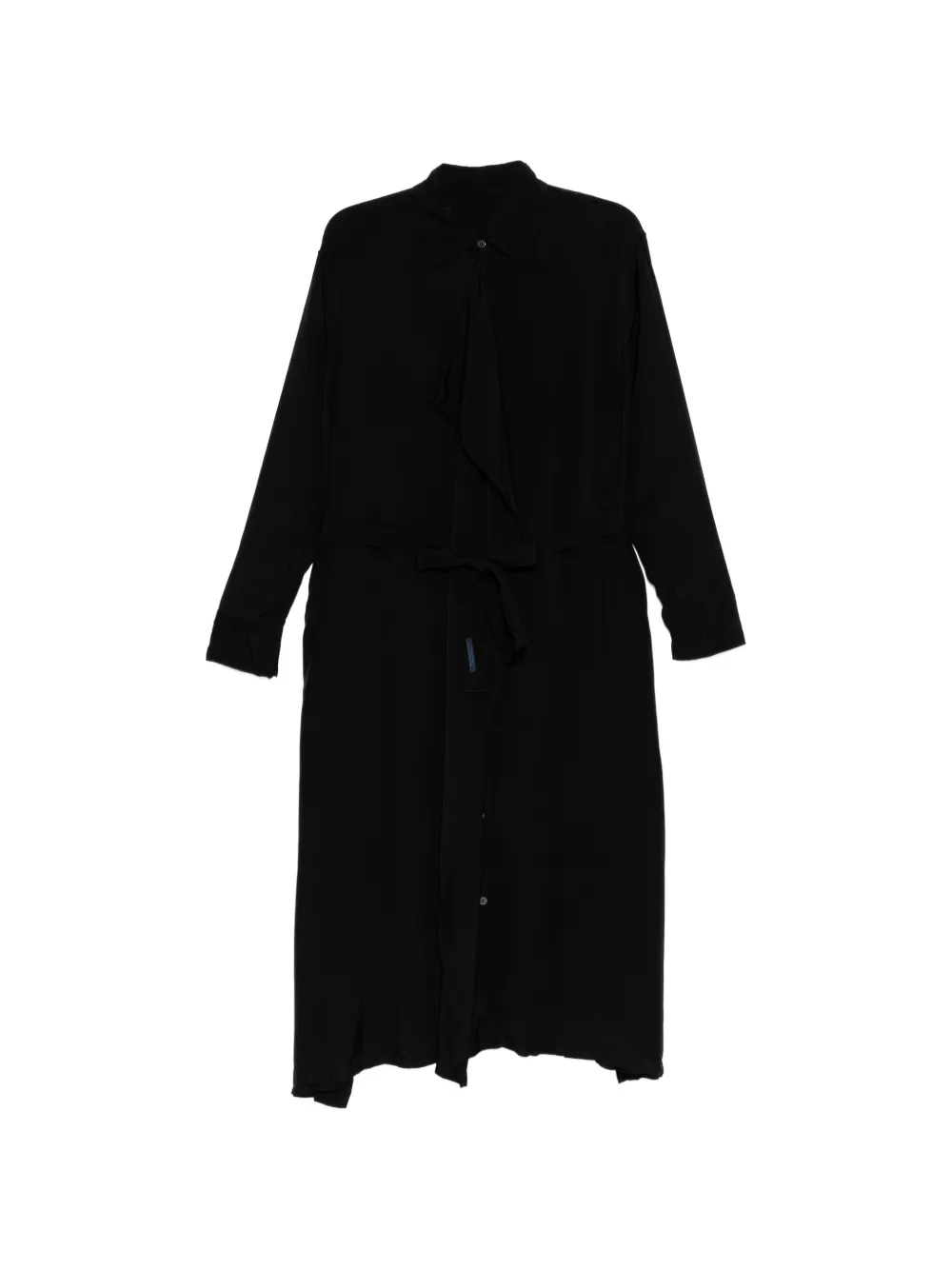 Yohji Yamamoto Abito con drappeggio - Nero