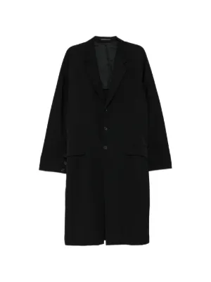 Comme Des Garçons Homme Plus ジップディテール コート | ブラック