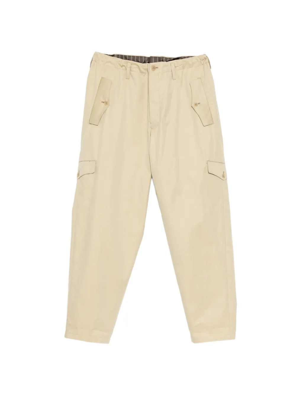 Yohji Yamamoto Pantaloni cargo - Marrone