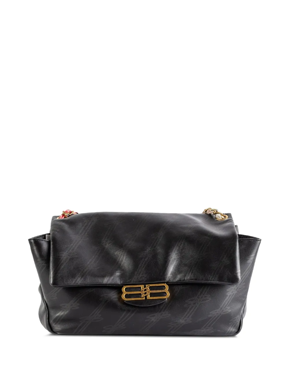 Balenciaga Borsa a spalla Darling media in pelle - Nero