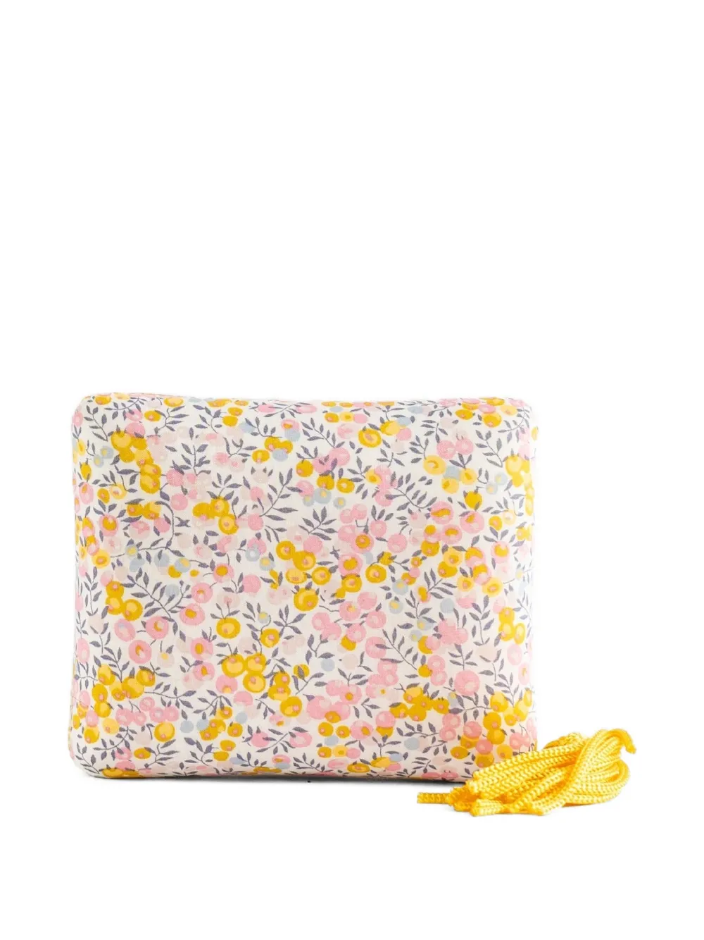 Sophie Bille Brahe Sonya floral-print jewellery box - Gelb