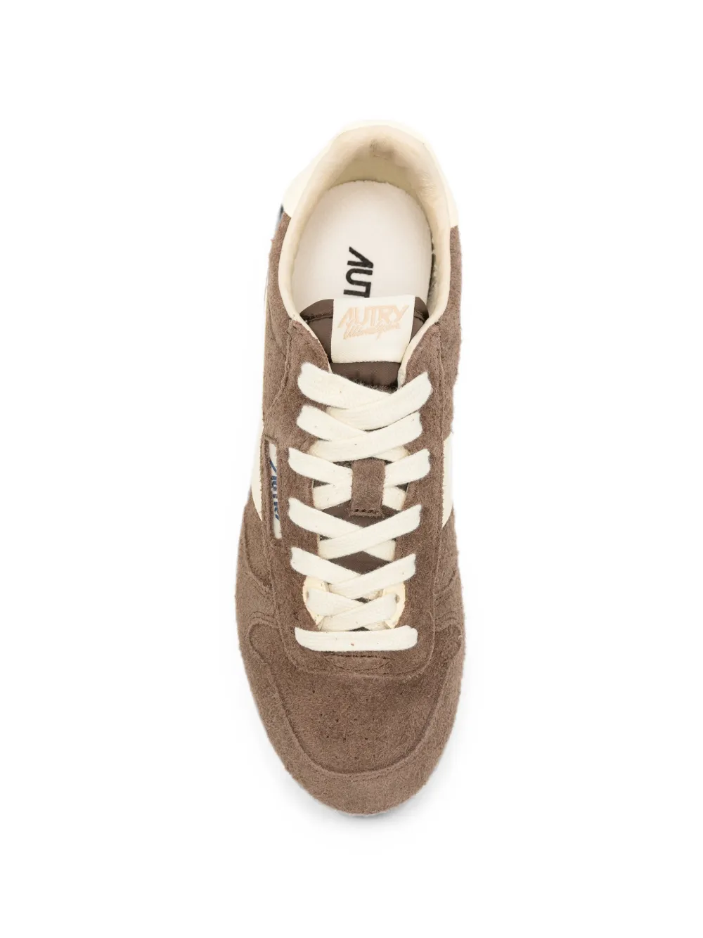 Autry Windspin suede logo-patch sneakers Bruin