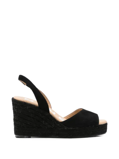 Manebi slingback wedge espadrilles