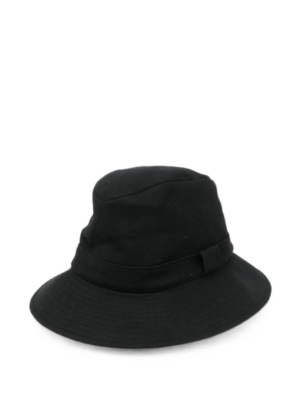 Yohji Yamamoto Cappello bucket Horseshoe - Nero