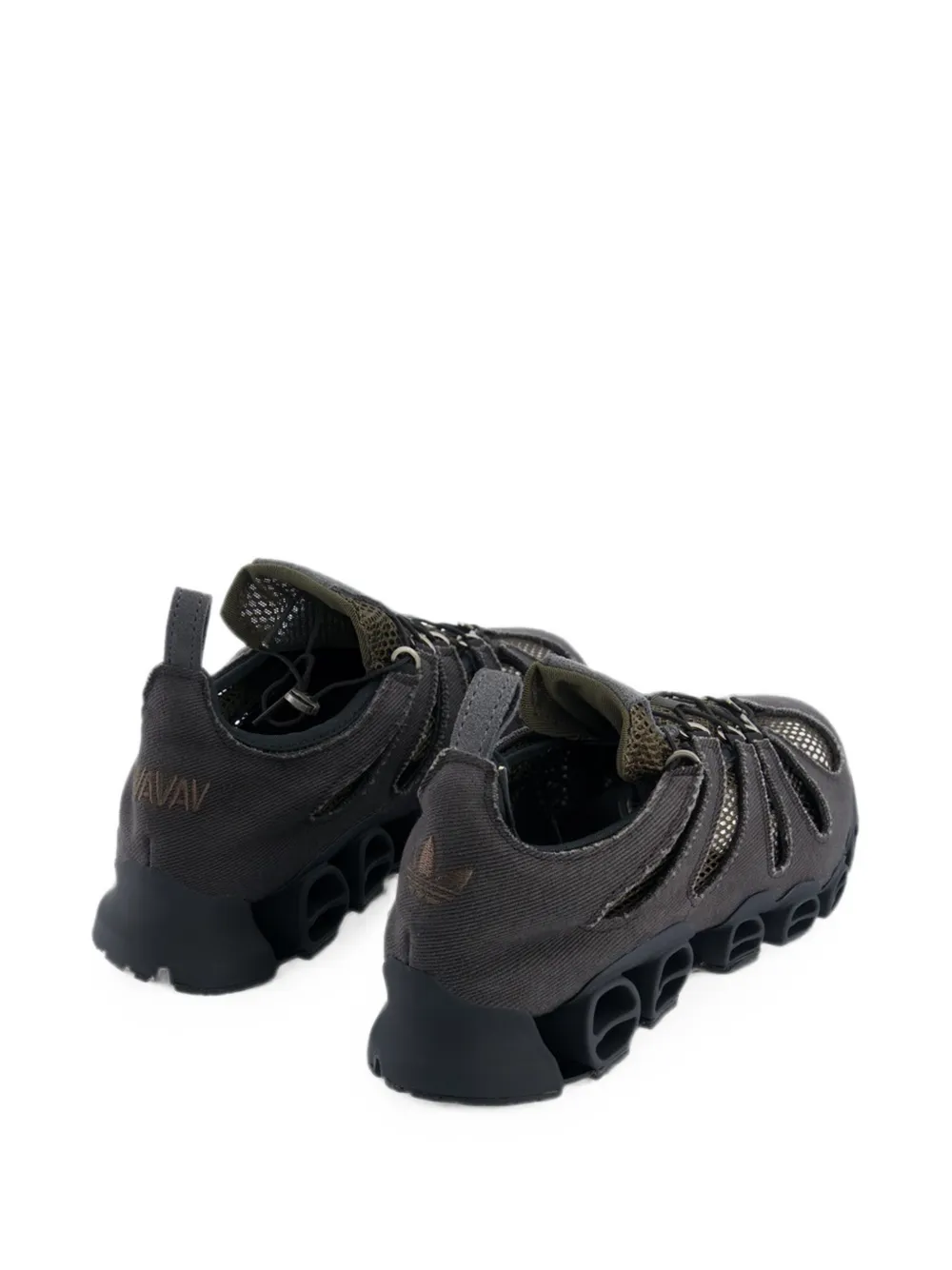 AVAVAV x adidas Originals Megaride cutout sneakers Grijs