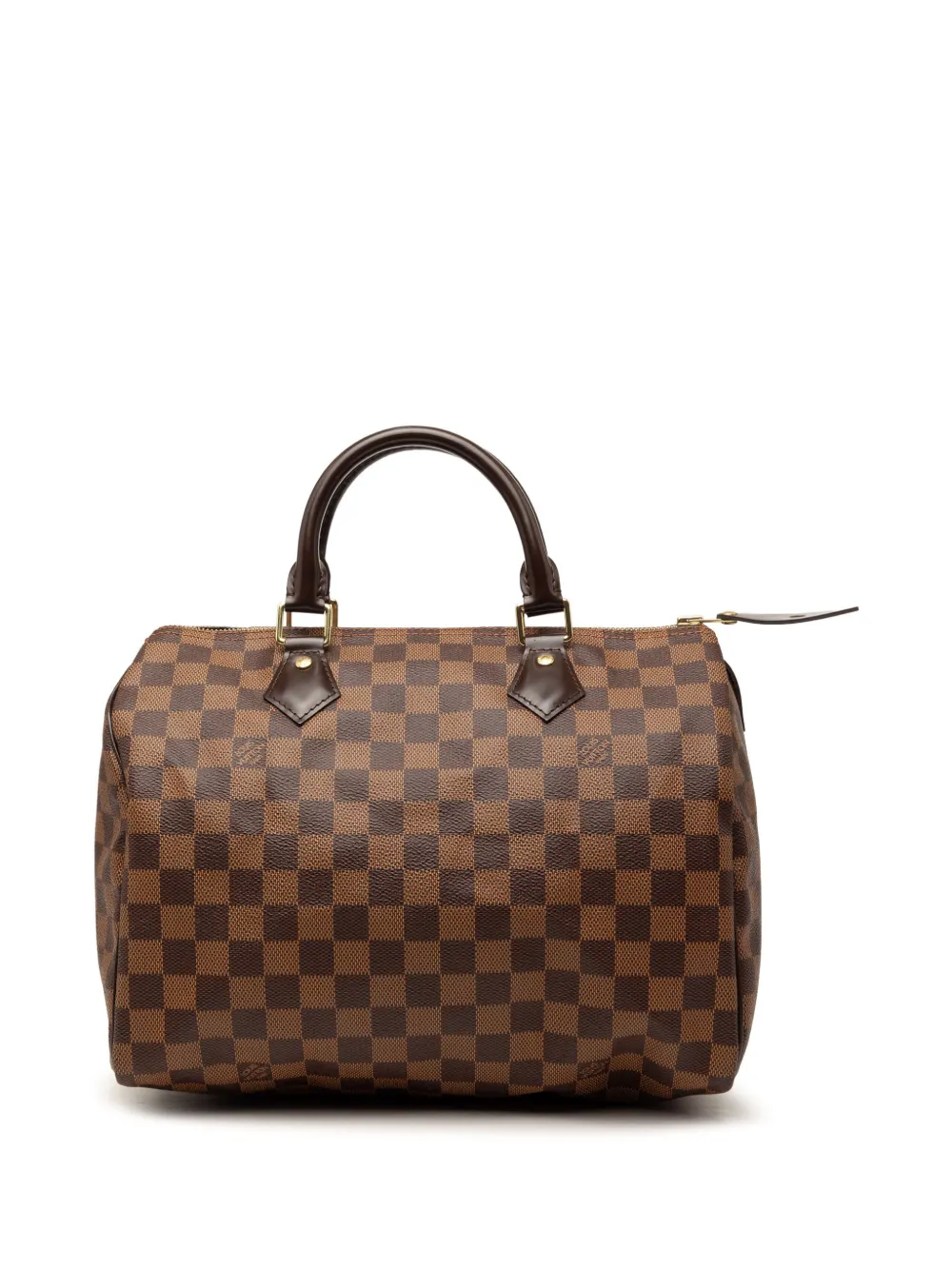 Louis Vuitton Pre-Owned 2015 Damier Ebene Speedy 30 boston bag - Marrone