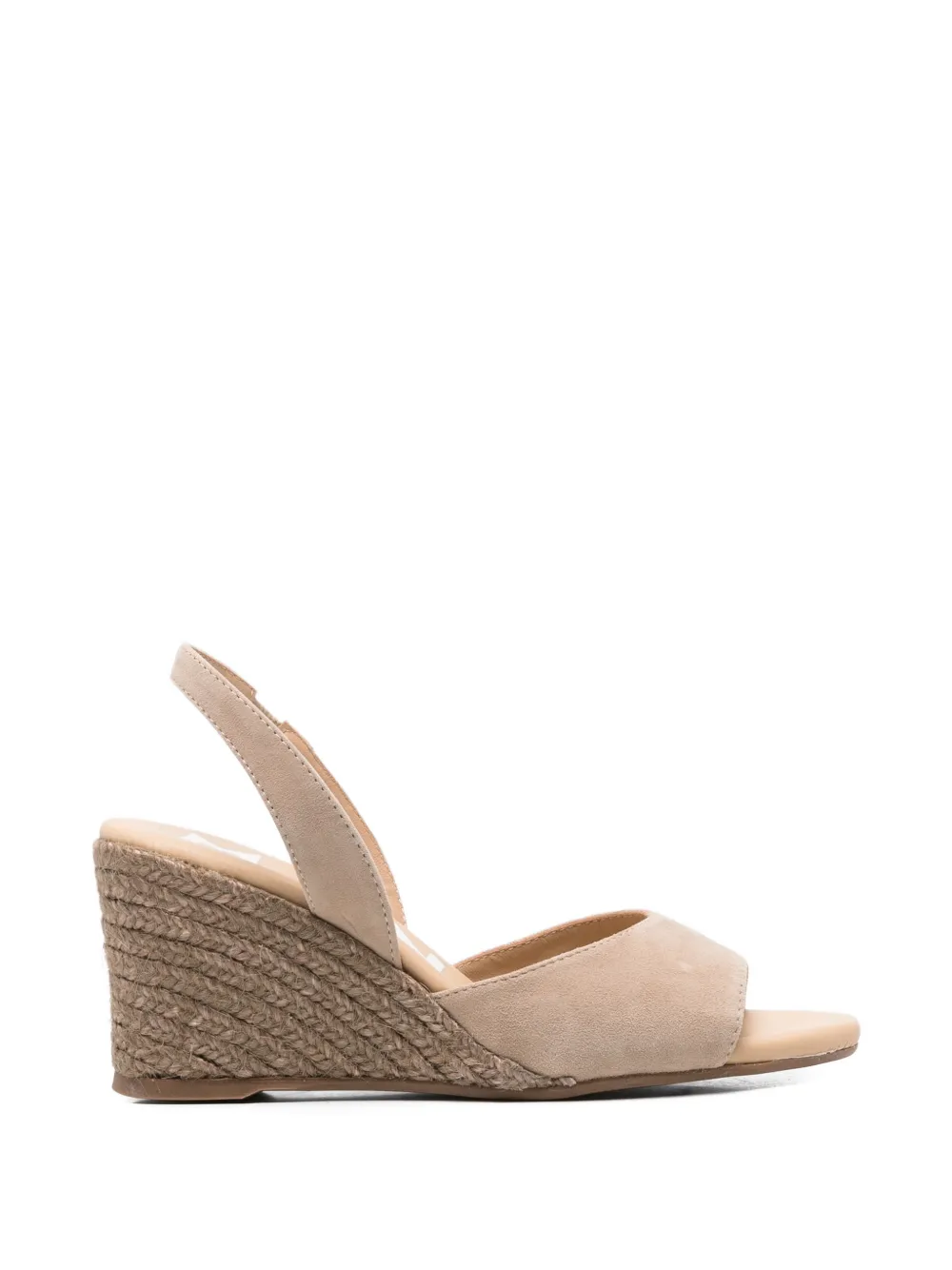 Manebi slingback wedge sandals Beige