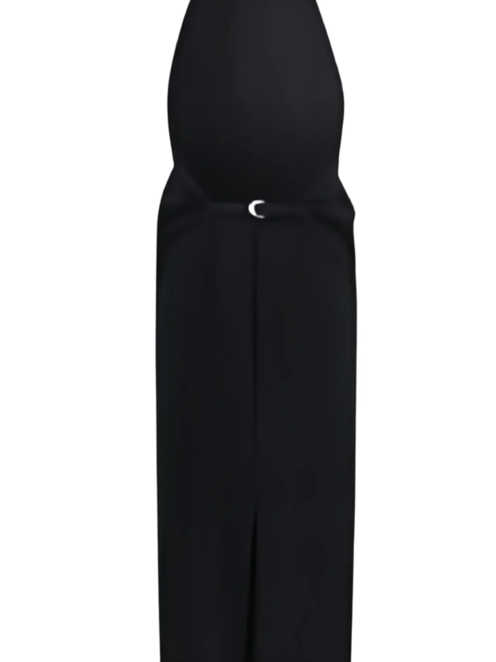 KHAITE Roxanne maxi-jurk met halternek Zwart