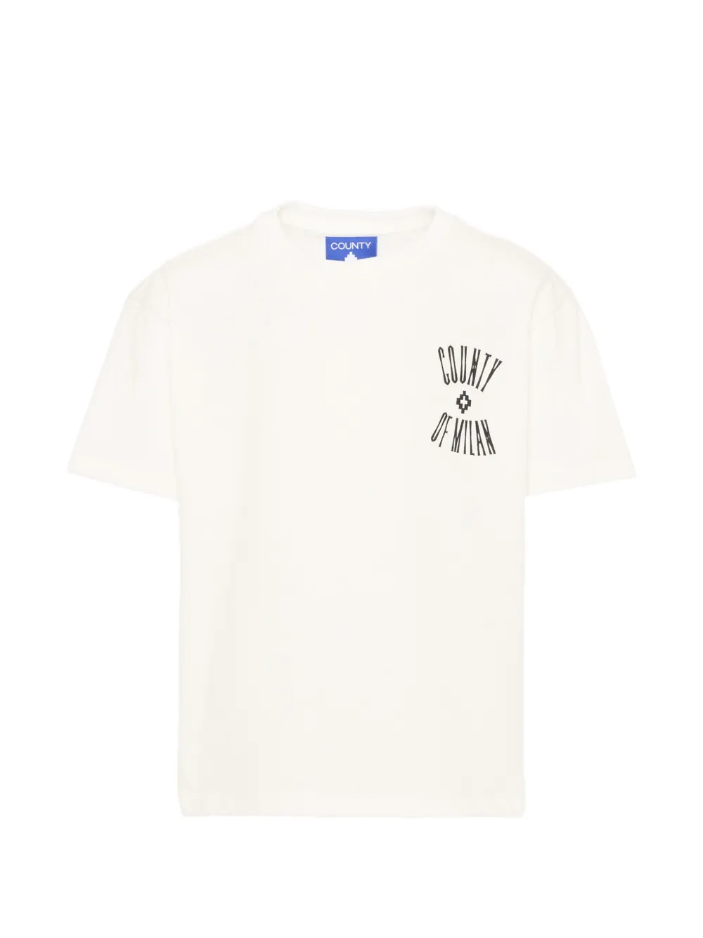 COUNTY OF MILAN logo-print T-shirt - Toni neutri